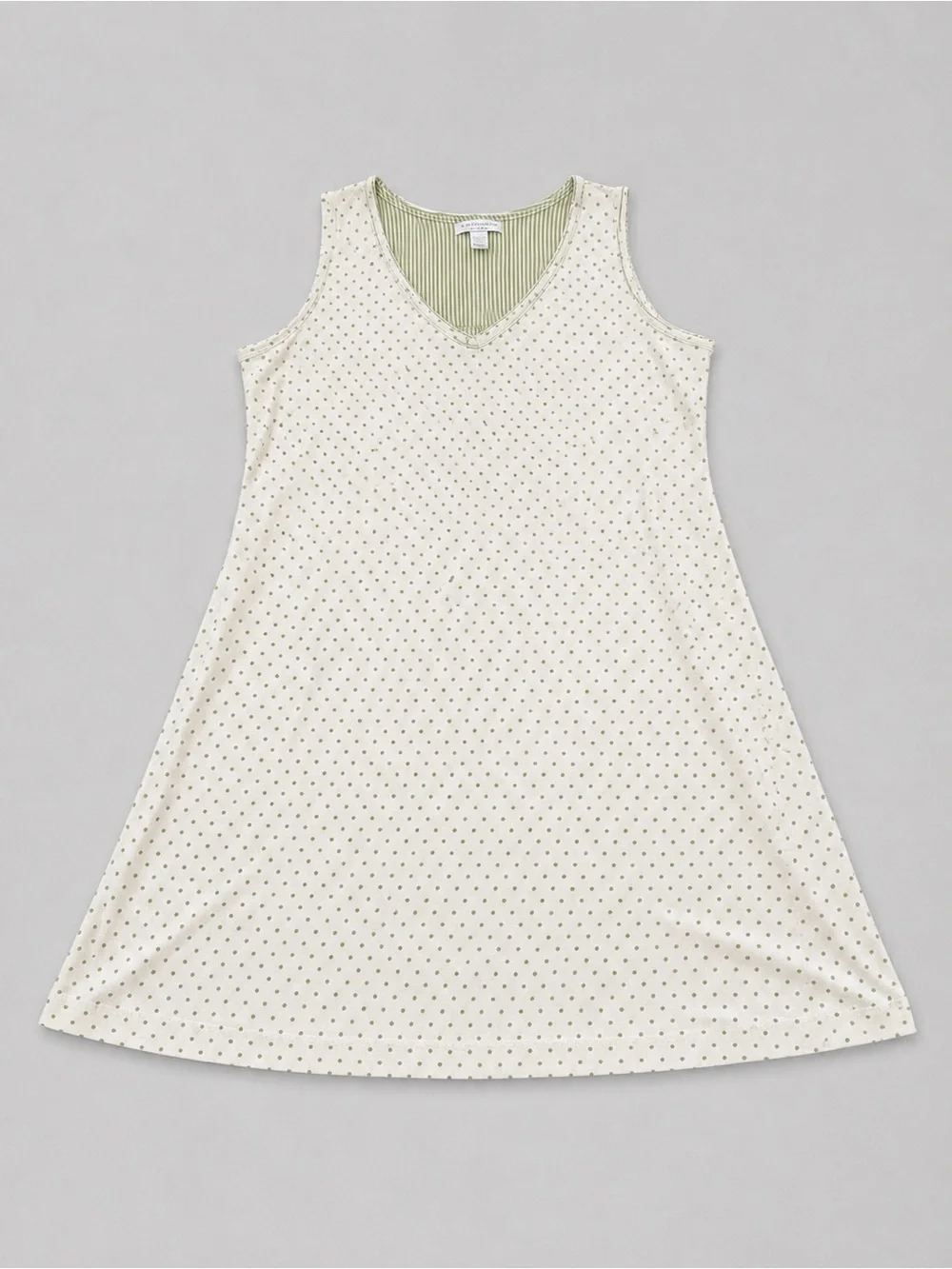 Character Club Women's Sleeveless Polka Dot Intimate Dress/Nightgown